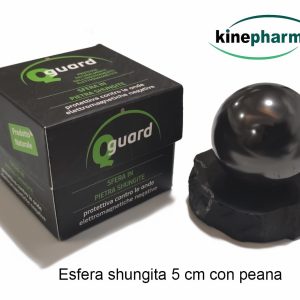 Esfera con peana de Shungita