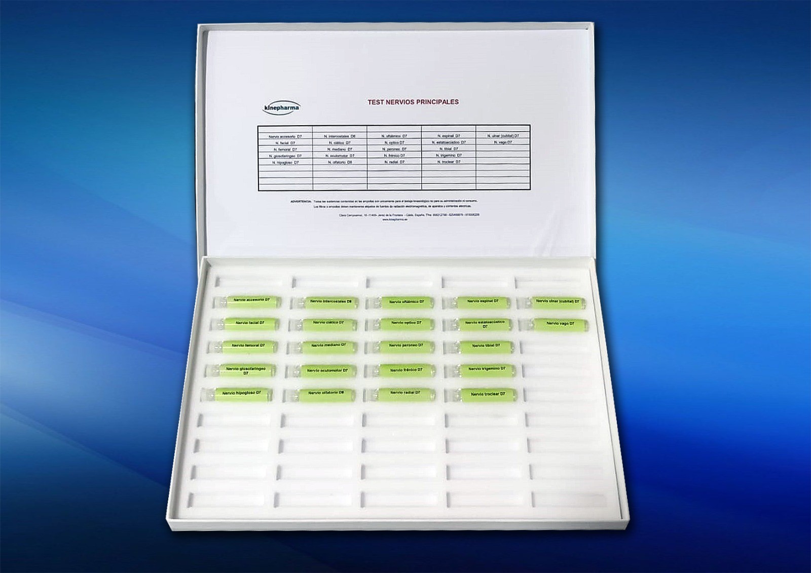 Test de nervios principales