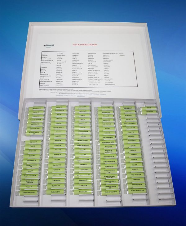 Test alergias a pólenes