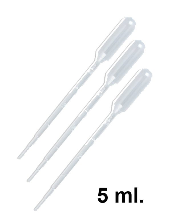 Pipetas Pasteur desechables 5ml