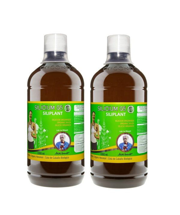 2 botellas Silicium G5 Siliplant 1000 ml