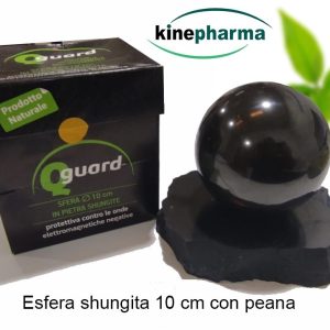 Esfera con peana de Shungita