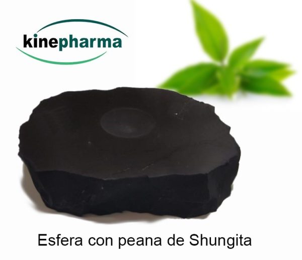 Esfera con peana de Shungita