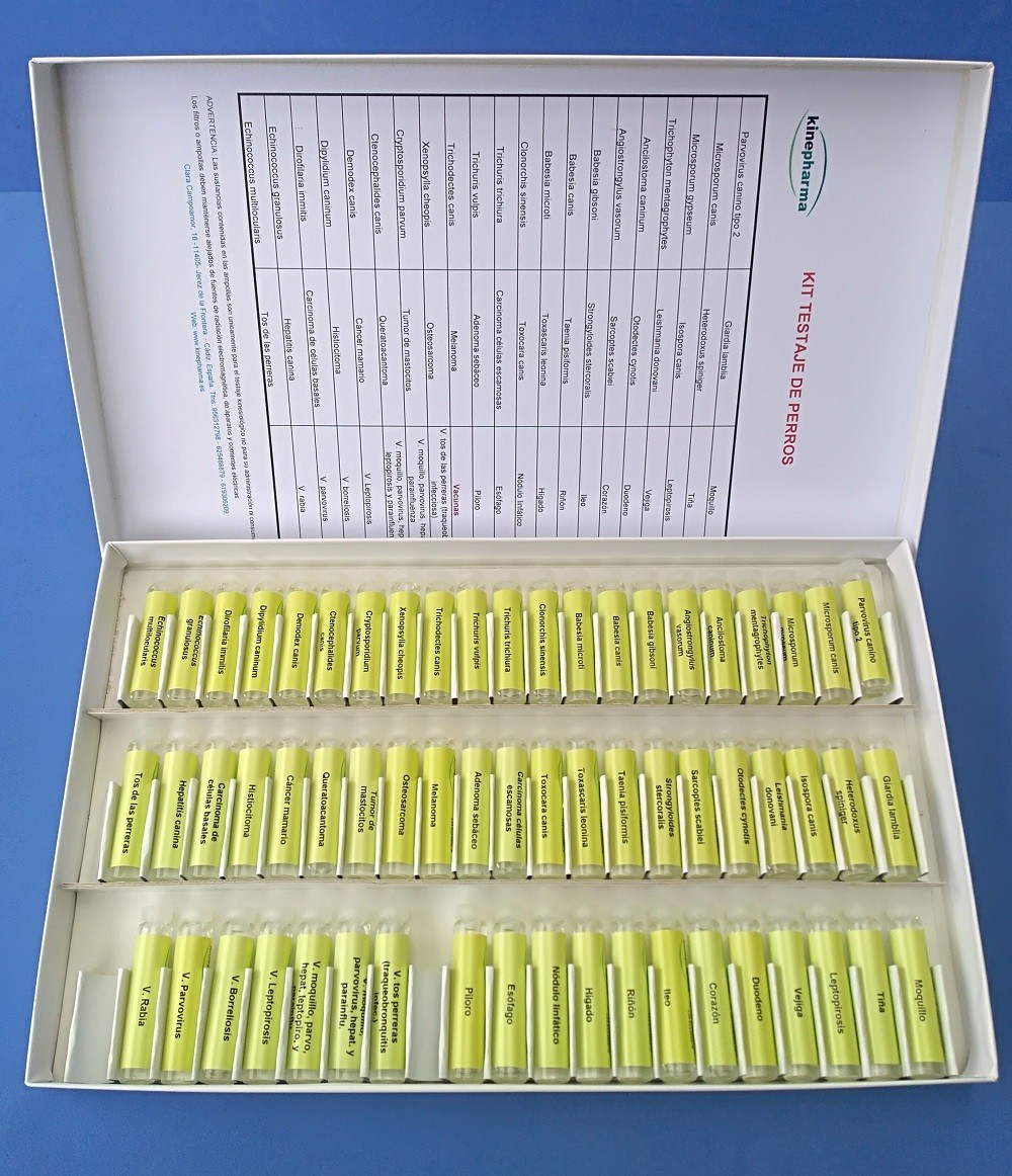 Kit para el test de perros