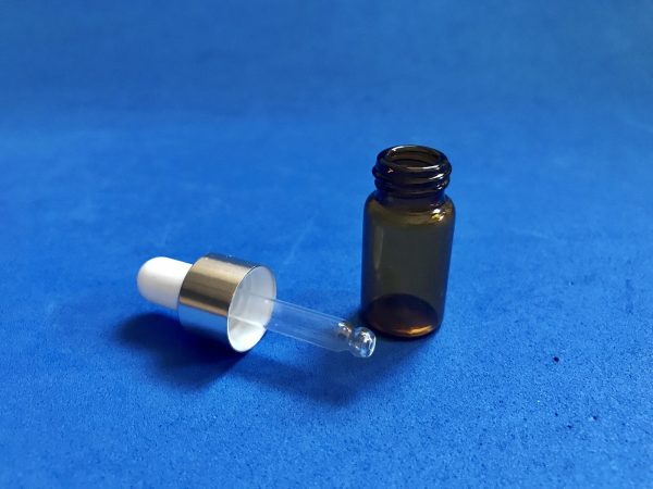 Minibotella gotero 3 ml plata