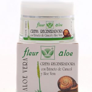 Crema regeneradora con baba de caracol y aloe