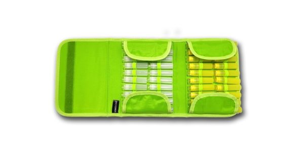 Estuche de 40 u homeopatía verde lima