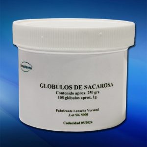 Bolitas globulos de sacarosa 500g