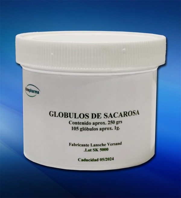 Bolitas globulos de sacarosa 500g