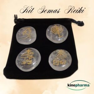 Kit gemas Reiki cuarzo cristal