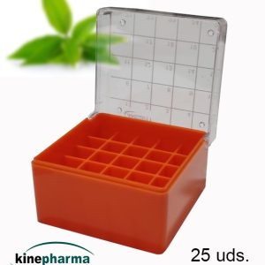 CryoBox estante para viales de policarbonato 25 uds