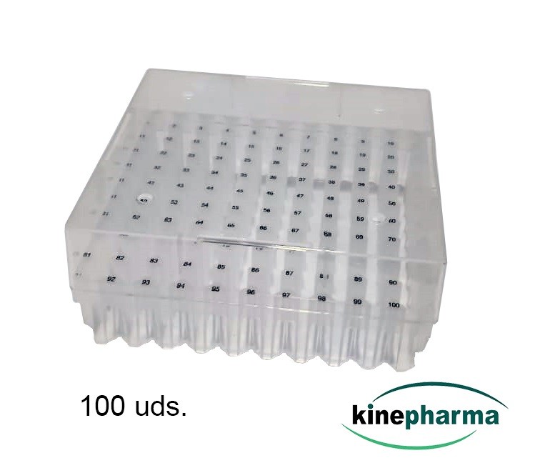 Caja criogénica 100u blanca