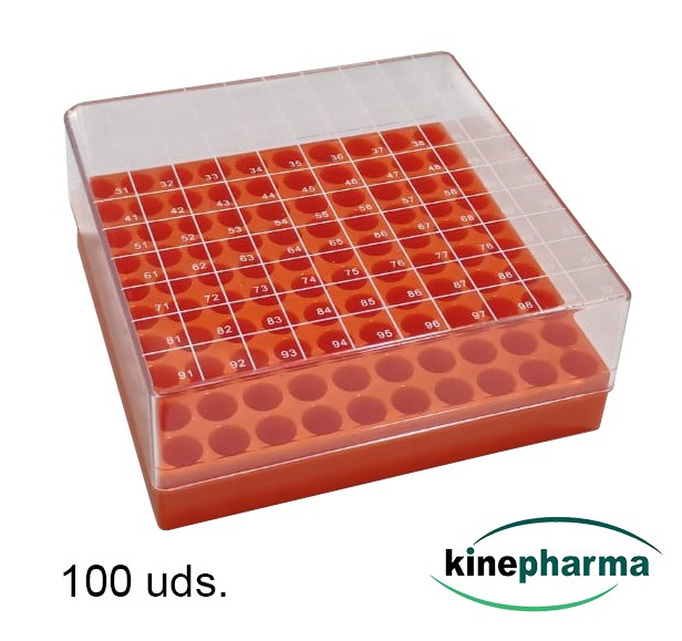 Caja de almacenamiento criogénica 100 u
