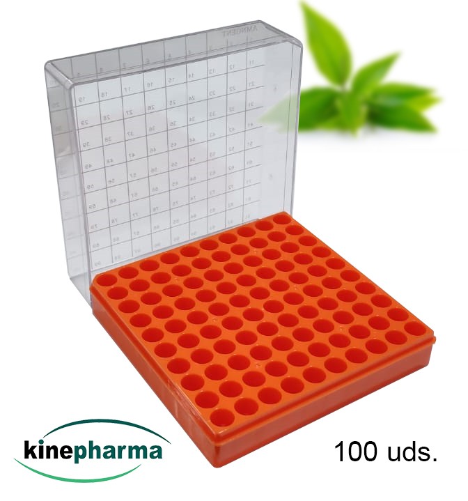 Caja de almacenamiento criogénica 100 u